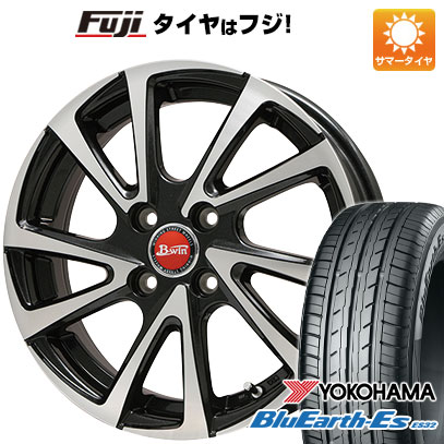 【新品】ルーミー・パッソ・ジャスティ・トール 夏タイヤ ホイール4本セット 175/55R15 ヨコハマ ブルーアース ES32 ビッグウエイ B-WIN ヴェノーザ10 15インチ(送料無料)