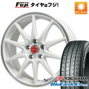 【新品国産5穴114.3車】 夏タイヤ ホイール4本セット 215/60R16 ヨコハマ ブルーアース ES32 レアマイスター LMスポーツRS10(ホワイト/リムポリッシュ) 16インチ(送料無料)