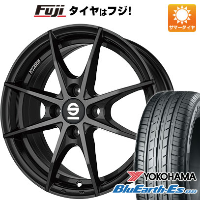 5/15限定!エントリーでポイント最大39倍!  夏タイヤ ホイール4本セット 185/65R15 ヨコハマ ブルーアース ES32 OZ SPARCO トロフェオ 15インチ(送料無料)