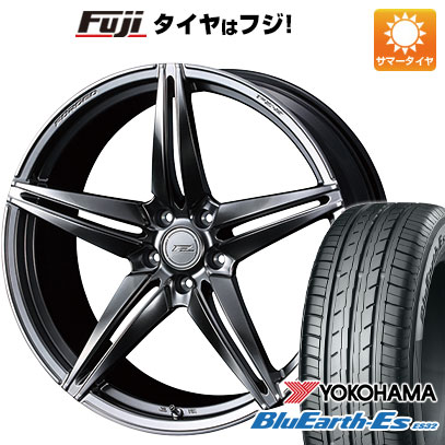 【新品国産5穴114.3車】 夏タイヤ ホイール4本セット 215/45R18 ヨコハマ ブルーアース ES32 WEDS ウェッズ F-ZERO FZ-3 18インチ(送料無料) サマータイヤ
