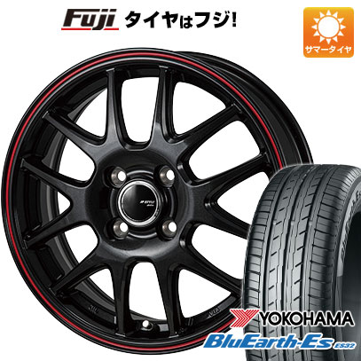 【新品国産4穴100車】 夏タイヤ ホイール4本セット 185/55R15 ヨコハマ ブルーアース ES32 モンツァ JPスタイル ジェファ 15インチ(送料無料) サマータイヤ