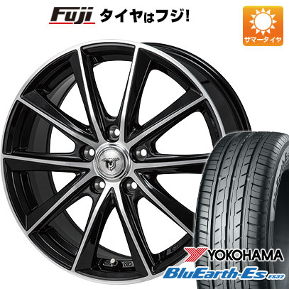 【新品国産5穴114.3車】 夏タイヤ ホイール4本セット 215/60R16 ヨコハマ ブルーアース ES32 モンツァ JPスタイル MJ01 16インチ(送料無料) サマータイヤ