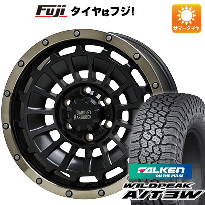 【新品国産車用5穴114.3】 夏タイヤ ホイール4本セット 235/70R16 ファルケン ワイルドピーク A/T3W ホットスタッフ バークレイハードロック ローガン 16インチ(送料無料)