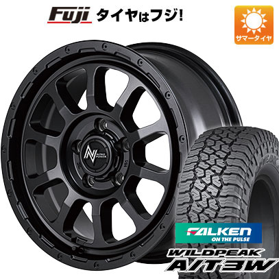  夏タイヤ ホイール4本セット 235/70R16 ファルケン ワイルドピーク A/T3W MID ナイトロパワー M10 パーシングS バレルブラックエディショ 16インチ(送料無料)