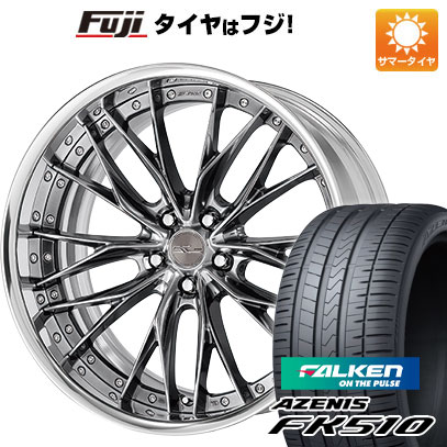 【新品国産5穴100車】 夏タイヤ ホイール4本セット 215/35R19 ファルケン アゼニス FK510 WORK ワーク シュヴァート ブルネン 19インチ(送料無料) サマータイヤ