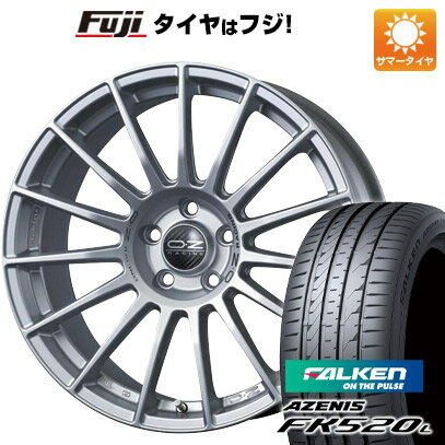 【新品国産車用5穴114.3】 夏タイヤ ホイール4本セット 245/45R19 ファルケン アゼニス FK520L OZ SツーリズモLM 19インチ(送料無料)