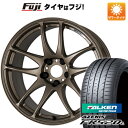 【新品国産5穴114.3車】 夏タイヤ ホイール4本セット 225/40R19 ファルケン アゼニス FK520L ワーク エモーション CR kiwami 19インチ(送料無料)