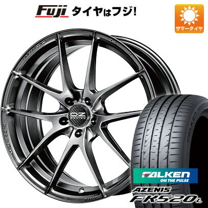 【新品国産5穴114.3車】 夏タイヤ ホイール4本セット 245/40R20 ファルケン アゼニス FK520L OZ レッジェーラHLT 20インチ(送料無料)