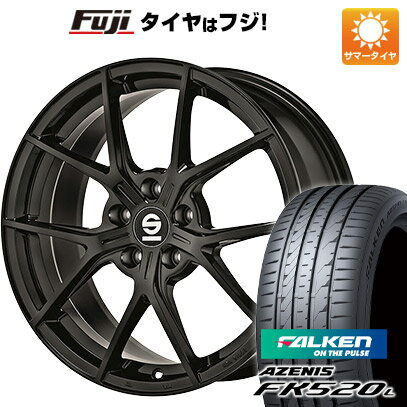 【新品国産5穴114.3車】 夏タイヤ ホイール4本セット 225/45R19 ファルケン アゼニス FK520L OZ SPARCO ポディオ 19インチ(送料無料)