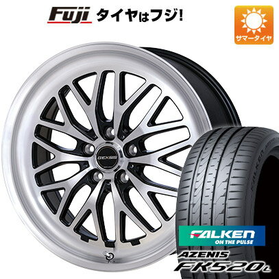 【新品国産5穴114.3車】 夏タイヤ ホイール4本セット 225/55R19 ファルケン アゼニス FK520L モンツァ ジェクシス GM210 19インチ(送料無料) サマータイヤ