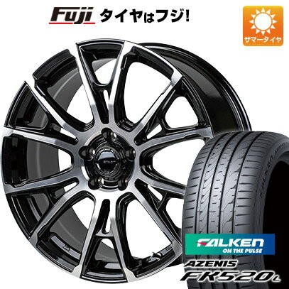 【新品国産5穴114.3車】 夏タイヤ ホイール4本セット 235/35R19 ファルケン アゼニス FK520L モンツァ HI-BLOCK シュタッド 19インチ(送料無料)