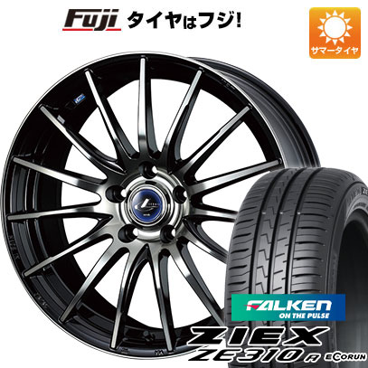 【新品国産5穴100車】 夏タイヤ ホイール4本セット 205/50R17 ファルケン ジークス ZE310R エコラン（限定） ウェッズ レオニス NAVIA 05 17インチ(送料無料)