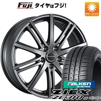 【新品国産5穴114.3車】 夏タイヤ ホイール4本セット 205/55R16 ファルケン ジークス ZE310R エコラン（限定） ブリヂストン バルミナ BR10 16インチ(送料無料) サマータイヤ
