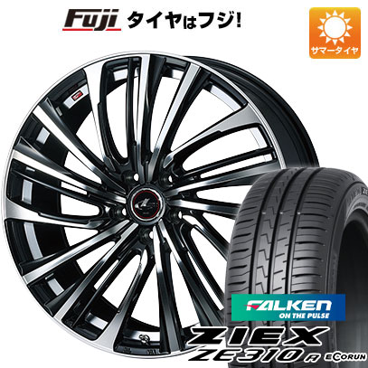 【新品国産5穴114.3車】 夏タイヤ ホイール4本セット 205/55R16 ファルケン ジークス ZE310R エコラン（限定） WEDS ウェッズ レオニス FS 16インチ(送料無料) サマータイヤ