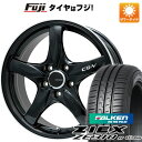 【新品国産5穴114.3車】 夏タイヤ ホイール4本セット 225/55R18 ファルケン ジークス ZE310R エコラン(限定) レアマイスター CS-V(グロスブラック/リムポリッシュ) 18インチ(送料無料) サマータイヤ(2)
