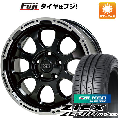 【新品国産5穴114.3車】 夏タイヤ ホイール4本セット 215/60R17 ファルケン ジークス ZE310R エコラン(限定) ホットスタッフ マッドクロス グレイス 17インチ(送料無料) サマータイヤ