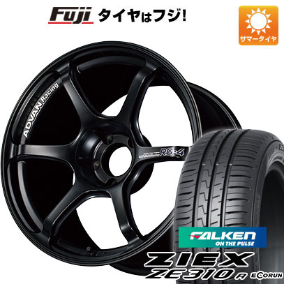 【新品国産車用5穴100】 夏タイヤ ホイール4本セット 215/40R18 ファルケン ジークス ZE310R エコラン(限定) ヨコハマ アドバンレーシング RG4 18インチ(送料無料)