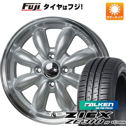 【新品国産4穴100車】 夏タイヤ ホイール4本セット 185/55R15 ファルケン ジークス ZE310R エコラン（限定） ホットスタッフ ララパーム カップ 2 15インチ(送料無料) サマータイヤ
