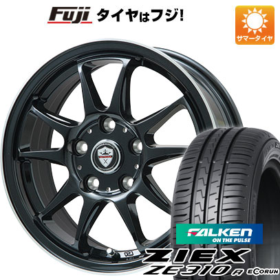 【新品国産5穴114.3車】 夏タイヤ ホイール4本セット 215/45R18 ファルケン ジークス ZE310R エコラン（限定） ブランドル KF28B 18インチ(送料無料) サマータイヤ