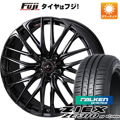 【新品国産5穴114.3車】 夏タイヤ ホイール4本セット 225/45R18 ファルケン ジークス ZE310R エコラン（限定） WEDS ウェッズ レオニス SK 18インチ(送料無料) サマータイヤ