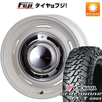 【新品】ジムニー 夏タイヤ ホイール4本セット 185/85R16 ヨコハマ ジオランダー M/T G003 クリムソン ディーン クロスカントリー 16インチ(送料無料)