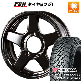 【新品】ジムニー 夏タイヤ ホイール4本セット 175/80R16 ヨコハマ ジオランダー M/T G003 フォーバイフォーエンジニア ブラッドレー V EVOLUTION for Jimny 16インチ(送料無料)