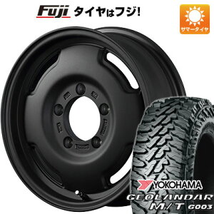 5/5限定!エントリーでポイント最大30倍! 【新品】ジムニー 夏タイヤ ホイール4本セット 185/85R16 ヨコハマ ジオランダー M/T G003 アピオ ワイルドボア SR 16インチ(送料無料)