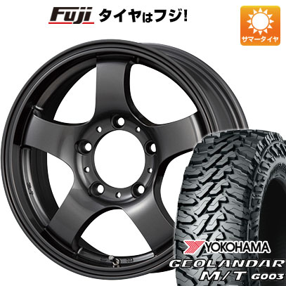 【新品】ジムニー 夏タイヤ ホイール4本セット 185/85R16 ヨコハマ ジオランダー M/T G003 コーセイ JBランダー 16インチ(送料無料)