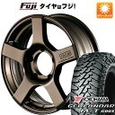 【新品】ジムニー 夏タイヤ ホイール4本セット 175/80R16 ヨコハマ ジオランダー M/T G003 モーターファーム J-レボリューション 16インチ(送料無料)