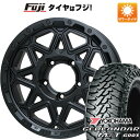 ジムニー 夏タイヤ ホイール4本セット 175/80R16 ヨコハマ ジオランダー M/T G003 レアマイスター LMG モンタグナ(マットブラック) 16インチ(送料無料)