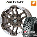 【新品国産6穴139.7車】 夏タイヤ ホイール4本セット 35X12.5R17 ヨコハマ ジオランダー M/T G003 ビッグウエイ B-LUGNAS FRD(ブロンズ/リムポリッシュ) 17インチ(送料無料)