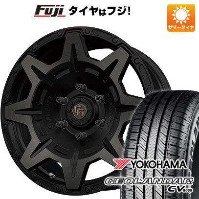【新品国産車用5穴114.3】 夏タイヤ ホイール4本セット 215/70R16 ヨコハマ ジオランダー CV G058 WEDS ウェッズ クロスオーバーガーメンツ Style M 16インチ(送料無料)