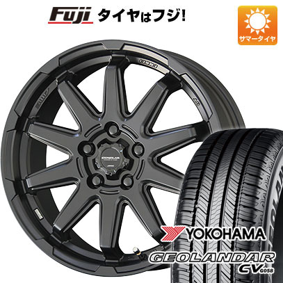 【新品 軽自動車】ハスラー デリカミニ(4WD) 夏タイヤ ホイール4本セット 165/60R15 ヨコハマ ジオランダー CV G058 共豊 サーキュラー C10S 15インチ(送料無料) サマータイヤ
