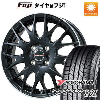 【新品 軽自動車】ハスラー デリカミニ(4WD) 夏タイヤ ホイール4本セット 165/60R15 ヨコハマ ジオランダー CV G058 ビッグウエイ レイシーン プラバ9MJrII 15インチ(送料無料) サマータイヤ