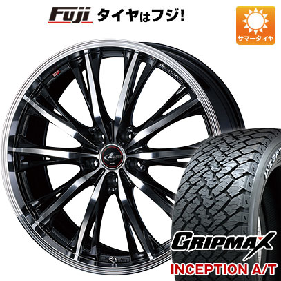  夏タイヤ ホイール4本セット 215/65R16 グリップマックス インセプション A/T RWL(限定) ウェッズ レオニス RT 16インチ(送料無料)