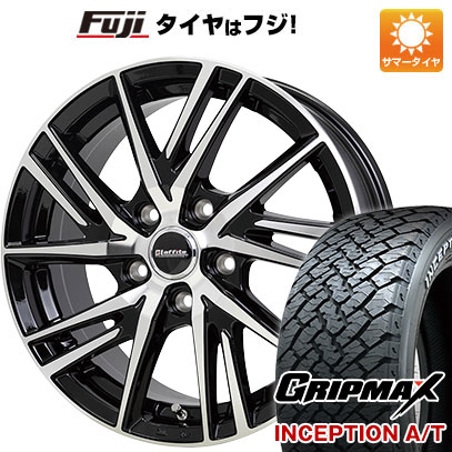 【新品国産5穴114.3車】 夏タイヤ ホイール4本セット 215/65R16 グリップマックス インセプション A/T RWL(限定) ホットスタッフ ラフィット LW-06II 16インチ(送料無料) サマータイヤ