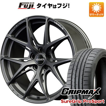  夏タイヤ ホイール4本セット 215/40R18 グリップマックス シュアグリップ PRO SPORTS BSW（限定） ベルサス VV21S 18インチ(送料無料)