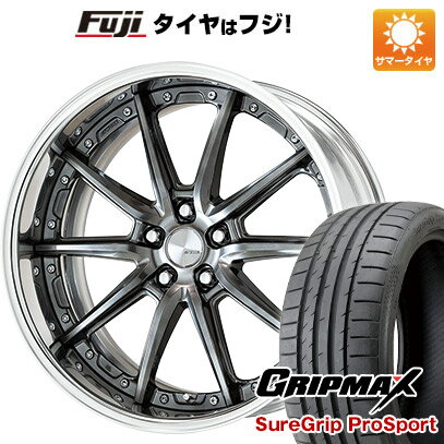 【新品国産車用5穴100】 夏タイヤ ホイール4本セット 225/35R19 グリップマックス シュアグリップ PRO SPORT BSW（限定） WORK ワーク ランベック LS10 19インチ(送料無料)