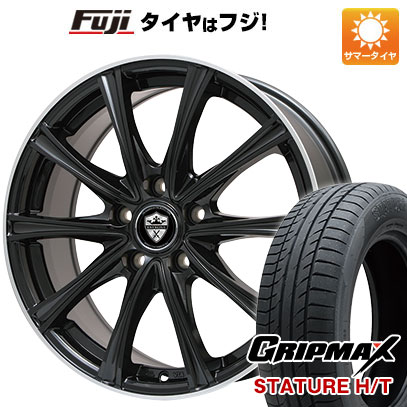 【新品国産5穴114.3車】 夏タイヤ ホイール4本セット 235/55R18 グリップマックス スタチャー H/T BSW（限定） ブランドル ER16B 18インチ(送料無料)