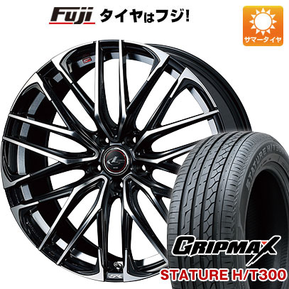【新品国産5穴114.3車】 夏タイヤ ホイール4本セット 225/55R19 グリップマックス スタチャー H/T300 BSW（限定） WEDS ウェッズ レオニス SK 19インチ(送料無料) サマータイヤ
