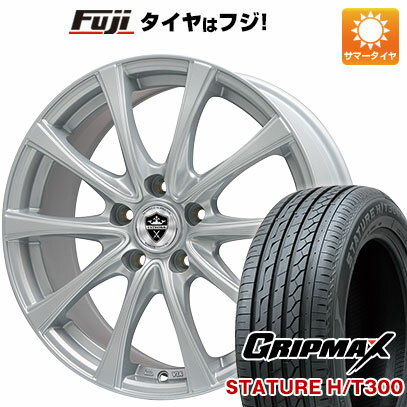 【新品国産車用5穴114.3】 夏タイヤ ホイール4本セット 225/60R18 グリップマックス スタチャー H/T300 BSW（限定） エルベ エステローザ FSV 18インチ(送料無料)