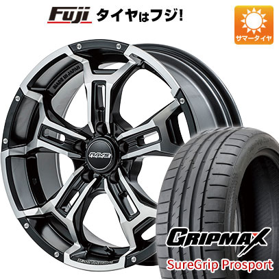 【新品国産5穴114.3車】 夏タイヤ ホイール4本セット 215/45R18 グリップマックス シュアグリップ PRO SPORTS BSW（限定） レイズ デイトナ DS5 18インチ(送料無料)