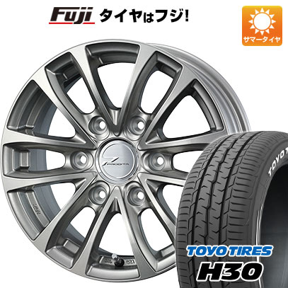 【新品】キャラバン 夏タイヤ ホイール4本セット 195/80R15 107/105N トーヨー H30 WEDS ウェッズ プロディータ HC【限定】 15インチ(送料無料) サマータイヤ