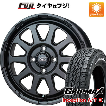 【新品 軽自動車】ハスラー デリカミニ(4WD) 夏タイヤ ホイール4本セット 165/60R15 グリップマックス インセプション A/TII RWL(限定) ホットスタッフ マッドクロス レンジャー 15インチ(送料無料) サマータイヤ