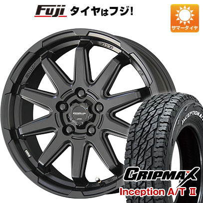【新品 軽自動車】ハスラー デリカミニ(4WD) 夏タイヤ ホイール4本セット 165/60R15 グリップマックス インセプション A/TII RWL(限定) 共豊 サーキュラー C10S 15インチ(送料無料) サマータイヤ