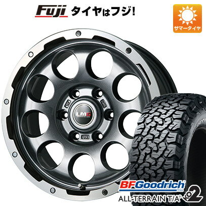 【新品】プラド/ハイラックス 夏タイヤ ホイール4本セット 265/65R17 BFグッドリッチ オールテレーンT/A KO2 RWL/RBL レアマイスター LMG CS-9 ガンメタリムポリッシュ 17インチ(送料無料)