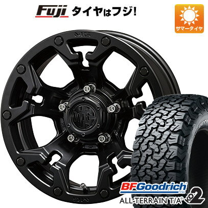 【新品】ジムニーシエラ 夏タイヤ ホイール4本セット 215/70R16 BFグッドリッチ オールテレーンT/A KO2 RWL/RBL クリムソン マーテルギア(MG) ゴーレム 16インチ(送料無料)