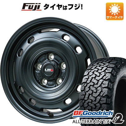 【新品国産5穴114.3車】 夏タイヤ ホイール4本セット 235/70R16 BFグッドリッチ オールテレーンT/A KO2 RWL/RBL レアマイスター LMG OFF-STYLE 2 (マットブラック) 16インチ(送料無料) サマータイヤ