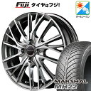 【新品国産4穴100車】 オールシーズンタイヤ ホイール4本セット 185/60R15 クムホ マーシャル MH22 オールシーズン(限定) MID ヴァーテックワン ヴァルチャー 15インチ(送料無料)