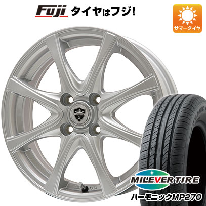 【新品 軽自動車】N-BOX タント スペーシア 夏タイヤ ホイール4本セット 155/65R14 ミレバー ハーモニック MP270(限定) エルベ エステローザ FSV 14インチ(送料無料) サマータイヤ